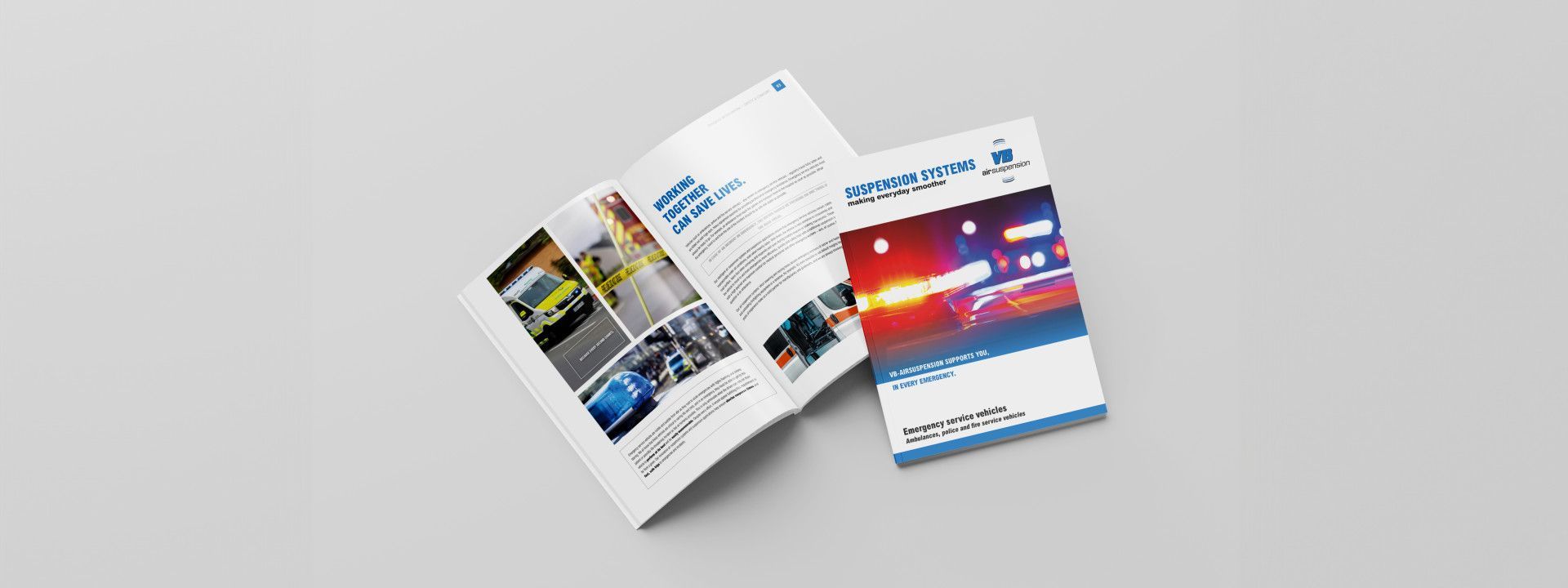Photo: emergency service vehicles brochure