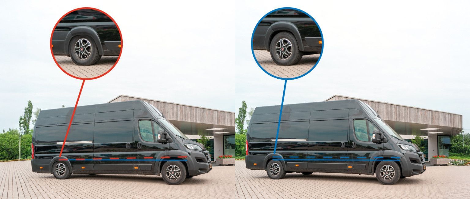 Image: Vehicle sagging